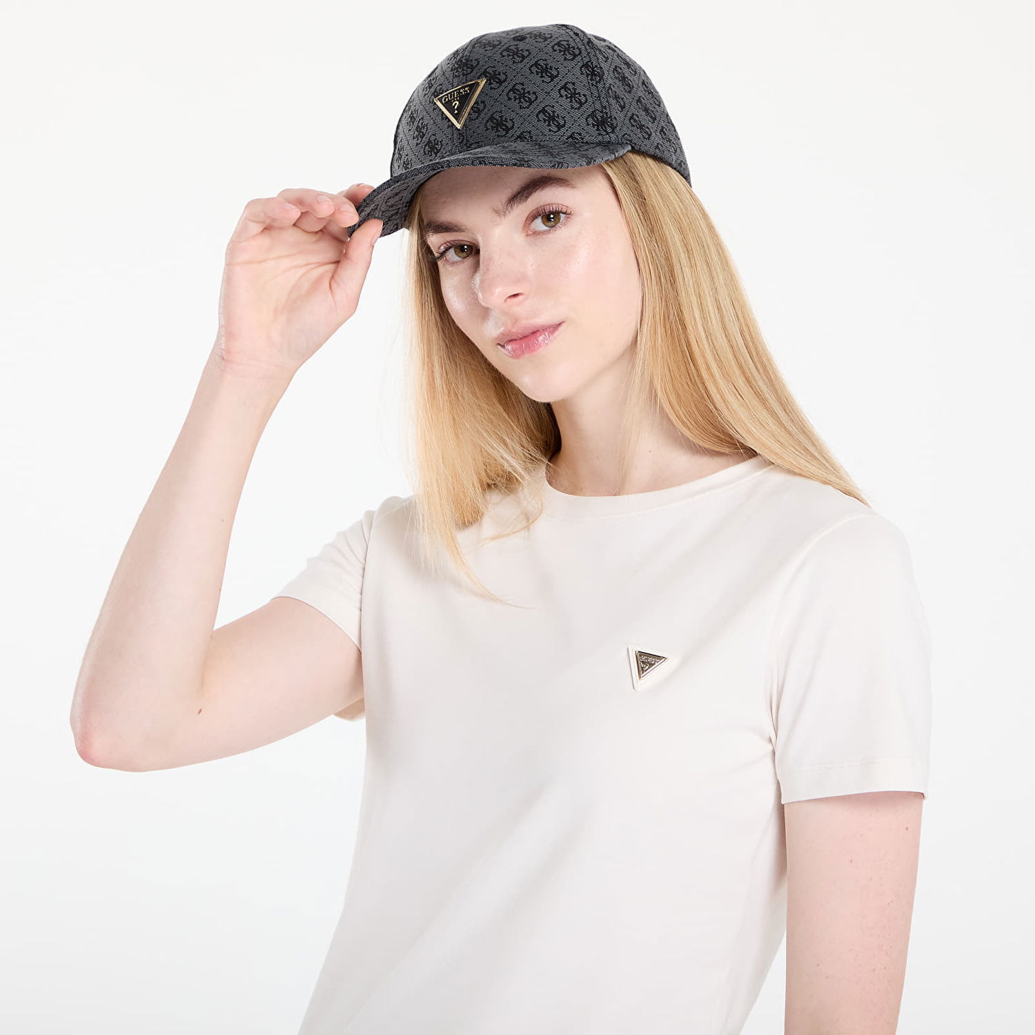 T-shirt GUESS GUESS Colette T-Shirt Vit | V4YI09J1314-G6K5, 1