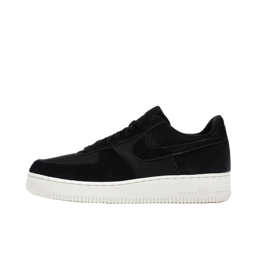 Sneakers och skor Nike Air Force 1 Low '07 1 Black Suede Svart | AO2409-001