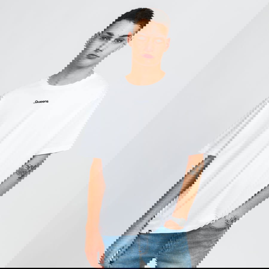 T-shirt Queens Basic Tee Vit | 75384, 0