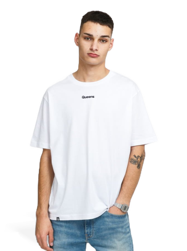 T-shirt Queens Basic Tee Vit | 75384