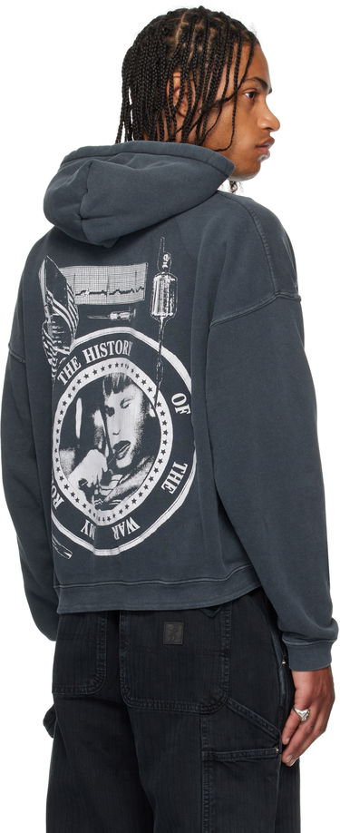 Sweatshirt Enfants Riches Déprimés Enfants Riches Déprimés My Role in the War Hoodie Svart | 020-461, 2