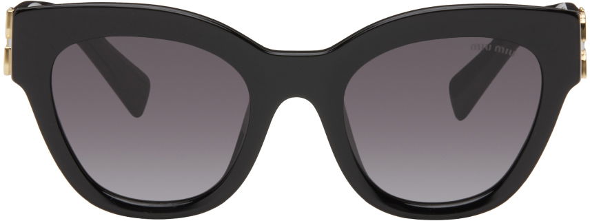 Solglasögon Miu Miu Miu Miu Cat-Eye Sunglasses Svart | 0MU 01YS 8056597782418, 0