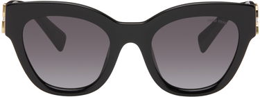 Solglasögon Miu Miu Miu Miu Cat-Eye Sunglasses Svart | 0MU 01YS 8056597782418, 0