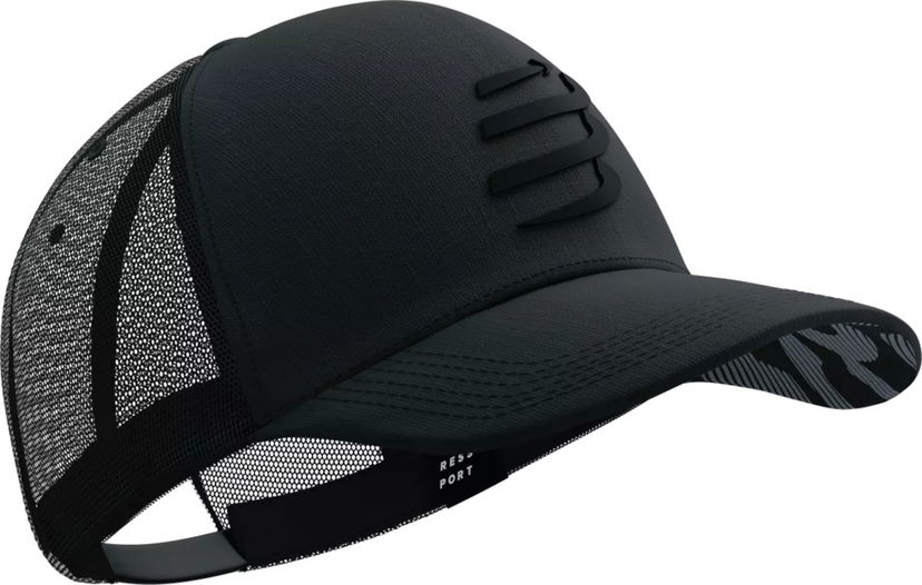 Keps Compressport Trucker Cap Svart | xhwu4199032t