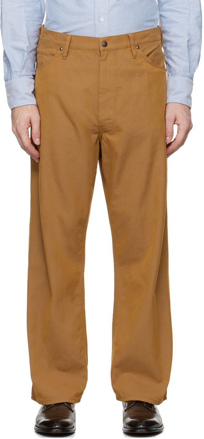 Byxor BEAMS BEAMS PLUS Painter Trousers Brun | 3824-0250-791