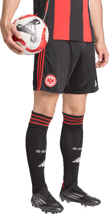 Shorts adidas Performance Eintracht Frankfurt 25/26 Home Shorts Svart | JZ6358, 4