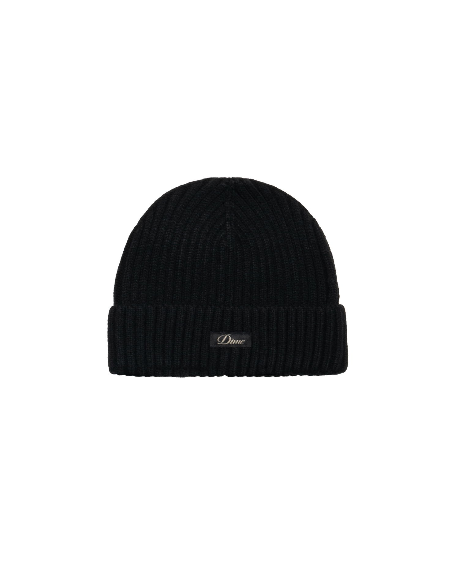 Mössa Dime Cursive Rib Beanie Svart | DIMEFA2528BLK, 0