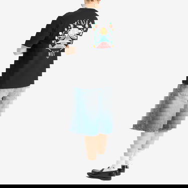 T-shirt Casablanca Casablanca Casa Way Mountain Printed T-Shirt, Size Large Svart | MPF25-JTS-001-09, 4