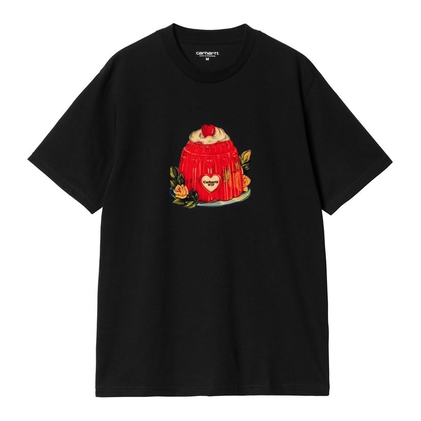 T-shirt Carhartt WIP Short Sleeve Pudding Graphic T-Shirt Svart | I034434_9