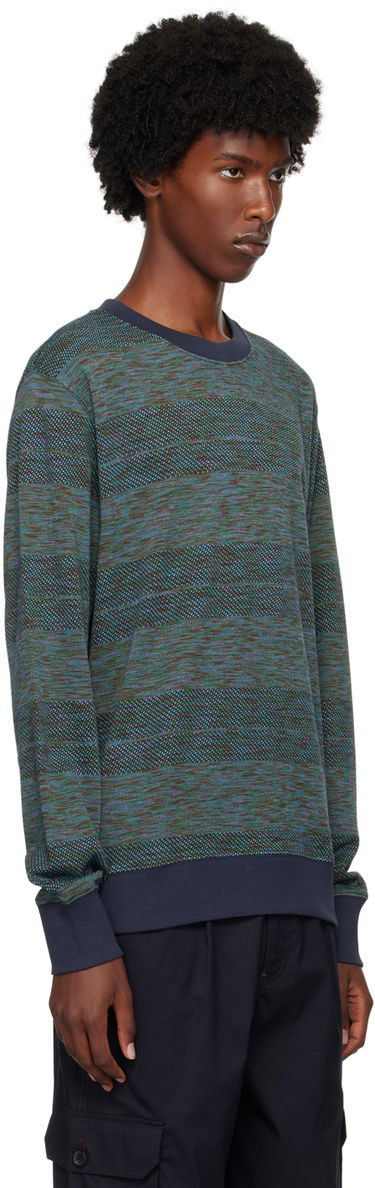 Sweater Paul Smith PS Paul Smith Jacquard Sweatshirt Flerfärgad | M2R-668U-N22131-48, 1