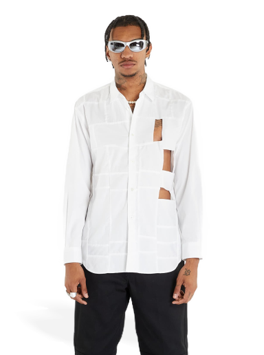 Skjorta Comme des Garçons SHIRT Woven Shirt Vit | FL-B049 White
