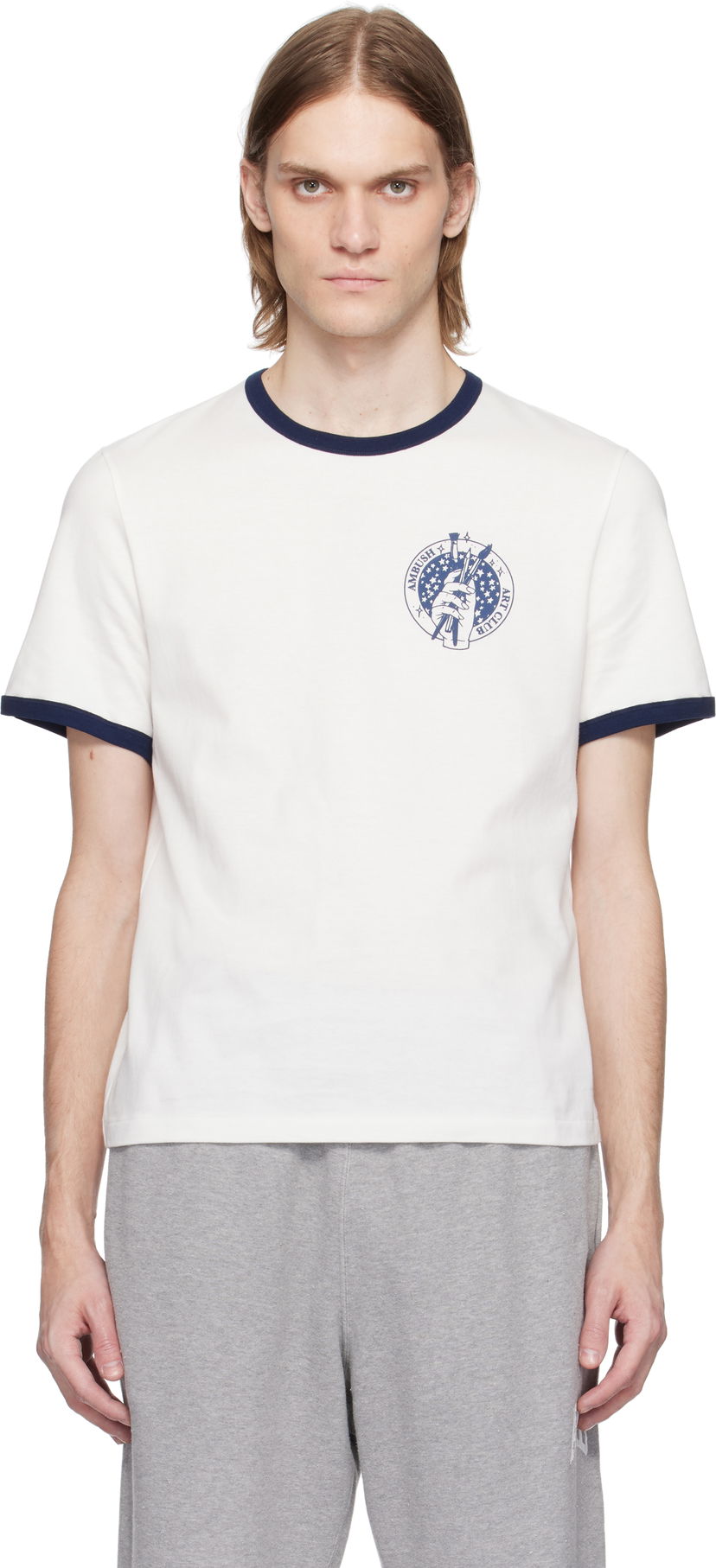 T-shirt Ambush AMBUSH 'Art Club' T-Shirt Vit | 12115326
