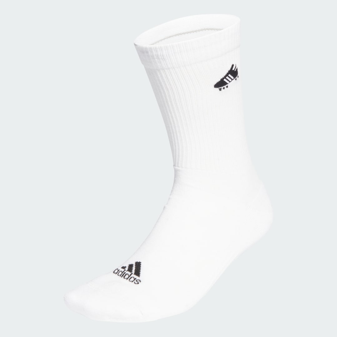 Strumpor adidas Performance Soccer Boot Embroidered Socks Vit | IK7496, 1