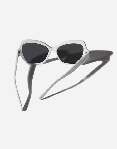 Solglasögon Dolce & Gabbana Dolce & Gabbana DG Sharped Sunglasses Vit | VG446AVP2879V000, 3