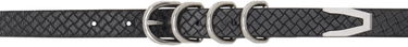 Bälten rag & bone Spire Leather Belt Svart | WJW24FB1027EM27, 0