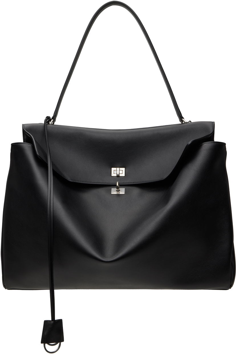 Handväska Balenciaga Balenciaga Rodeo XL Bag Svart | 8194172AA4U