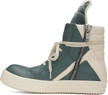 Sneakers och skor Rick Owens Rick Owens Hollywood Geobasket Grön | RU01E5894 LCO, 2