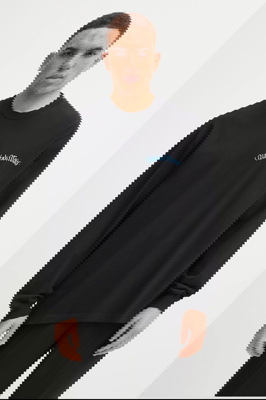 T-shirt WACKO MARIA Wacko Maria Long-sleeved Printed T-shirt Svart | 25FW.WMT.LT05, 0