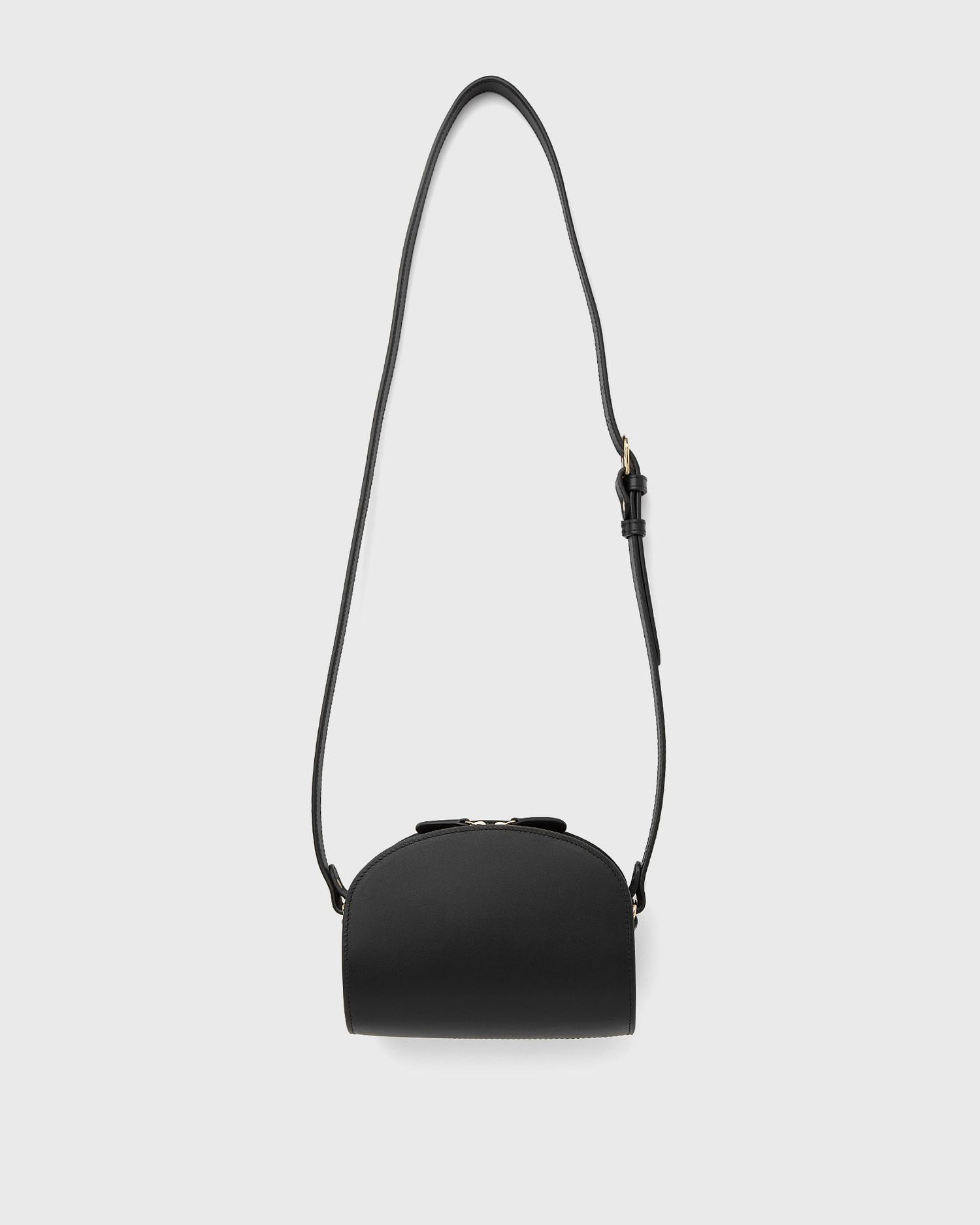 Axelväska A.P.C. Demi Lune Mini Shoulder Bag Svart | PXAWV-F61392-LZZ, 1
