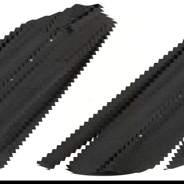 Skjorta Portuguese Flannel Sounds Micro Check Shirt, Size Small Grå | AW25069-BRN, 0