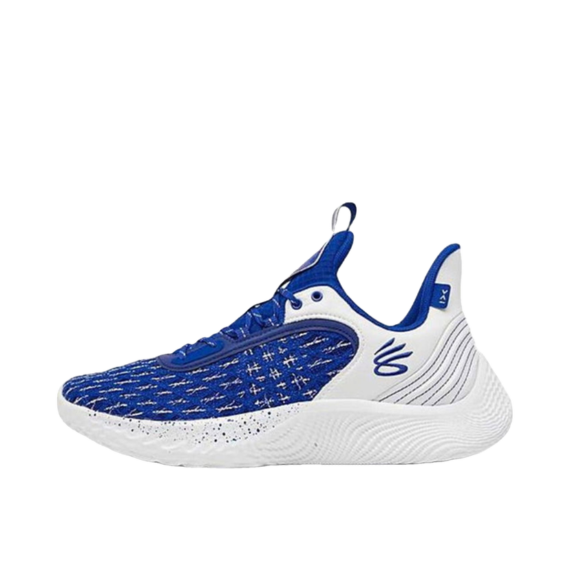 Basketboll Under Armour Curry Flow 9 Team Royal White Mörkblå | 3025631-401