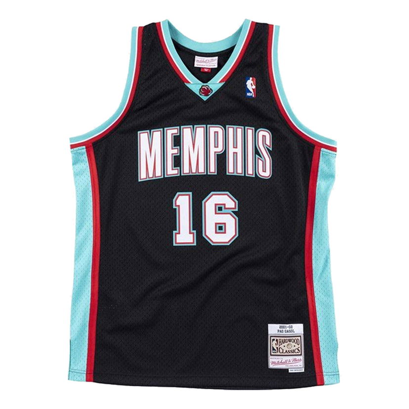 Jersey Mitchell & Ness Memphis Grizzlies Pau Gasol Swingman Jersey Svart | SMJYLG19015-MGRBLCK01PGA