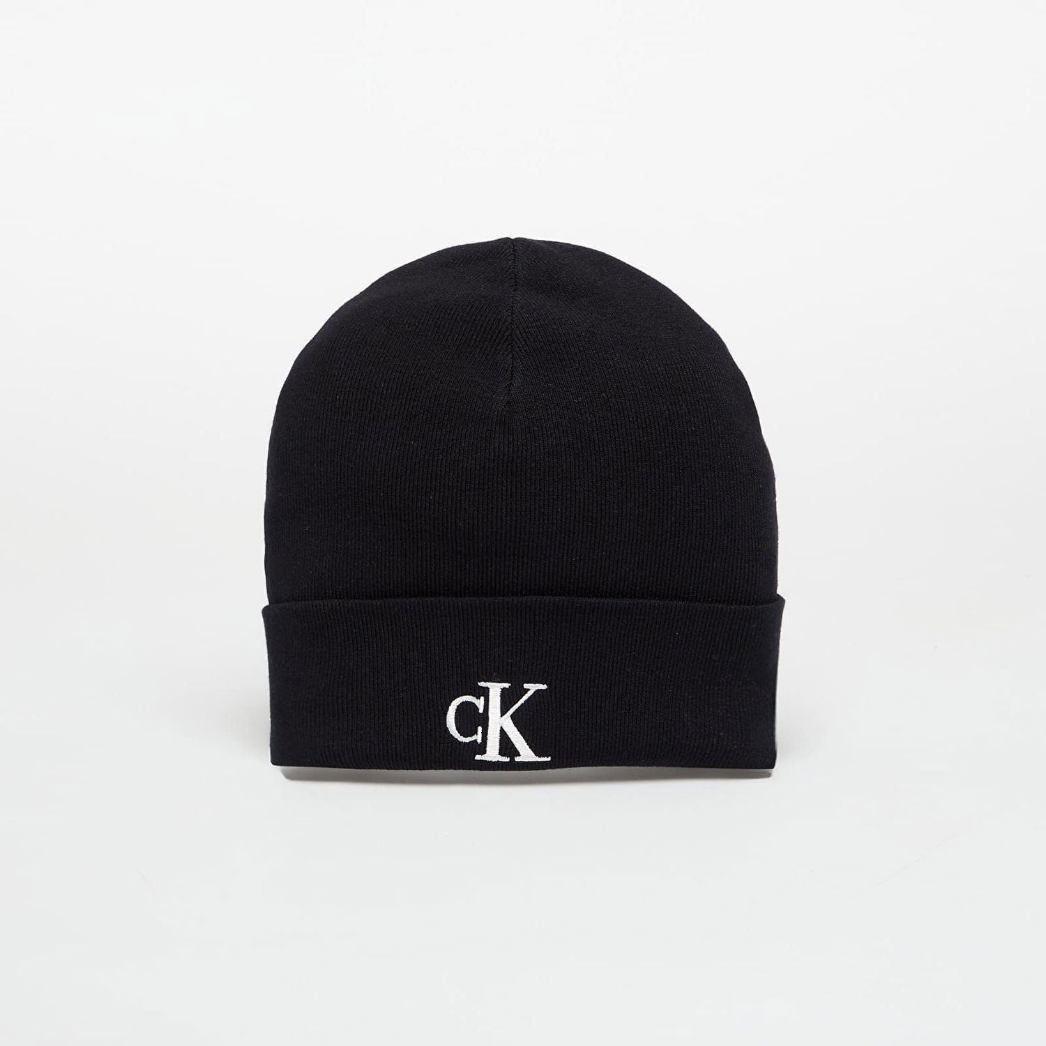 Mössa CALVIN KLEIN Calvin Klein Fine Rib Beanie Svart | LV04D8020G UB1, 0