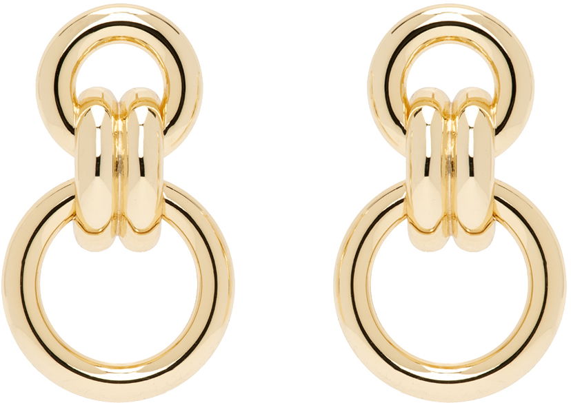 Örhängen Anine Bing Anine Bing Round Link Drop Earrings Metallisk | A-15-3405-GLD1