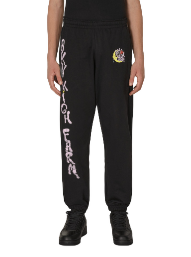 Träningsbyxor Sky High Farm Will Sheldon Printed Sweatpants Svart | SHF02P032 1