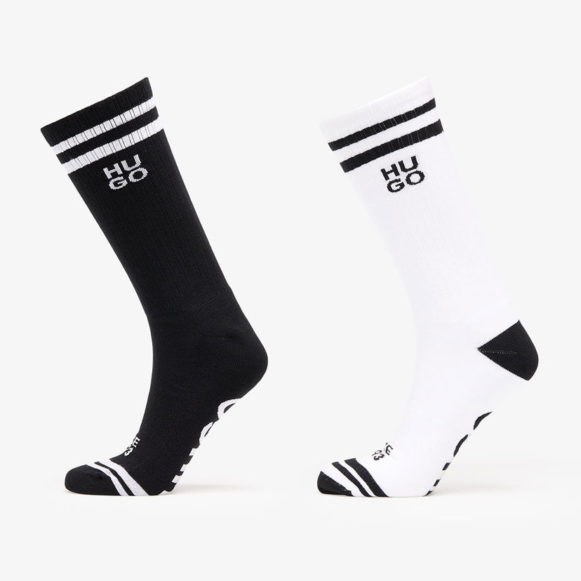 Strumpor BOSS Hugo Boss 2-Pack Ribbed Socks Flerfärgad | 50537578-960