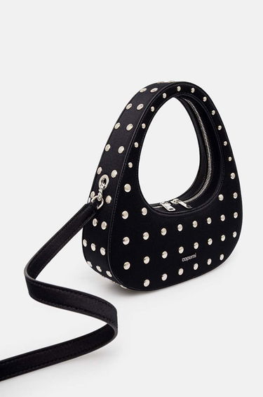 Axelväska Coperni Studded Swipe Baguette Bag Svart | COPBA60STF9003, 1