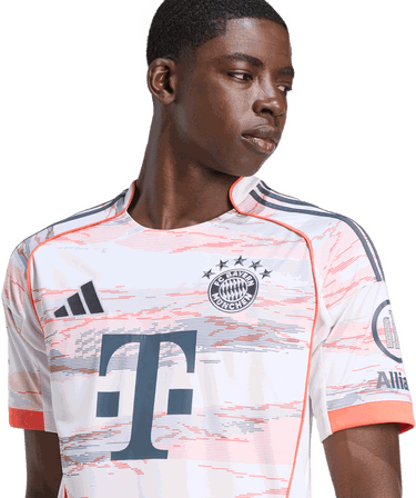 Jersey adidas Performance FC Bayern 25/26 Away Jersey Vit | JJ2143, 2