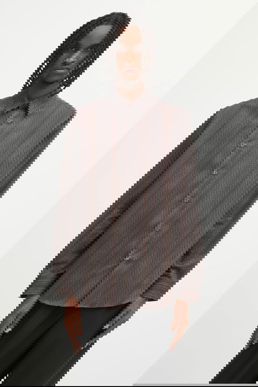 Skjorta Paul Smith Paul Smith Striped Shirt with Classic Collar, Regular Fit Flerfärgad | M1R.901U.T02794, 0