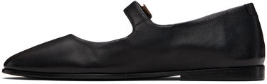 Sneakers och skor Marsèll Marsell Scivolo Leather Ballerina Flats Svart | MW8376 P010, 2