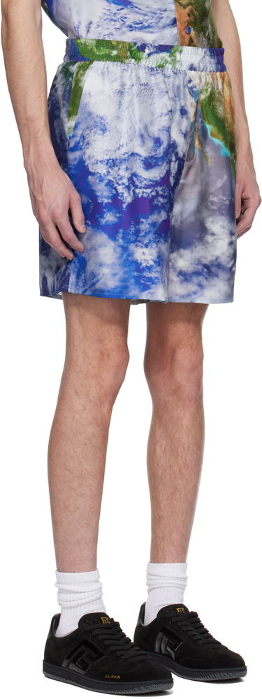 Shorts Balmain Balmain Earth Print Shorts Flerfärgad | EH0PA145SE89, 1