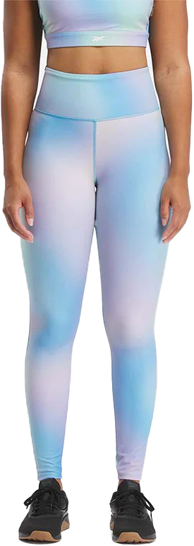 Damasker Reebok Reebok Lux Bold AOP Leggings Flerfärgad | 100075368