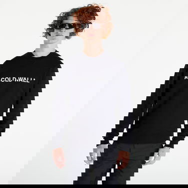 Sweatshirt A-COLD-WALL* Essential Logo Crewneck Svart | ACWMW082 Black, 0