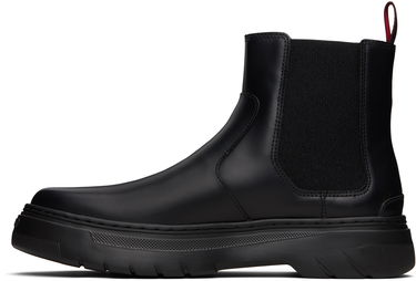Sneakers och skor BOSS Embossed-Logo Chelsea Boots Svart | 50543764, 2