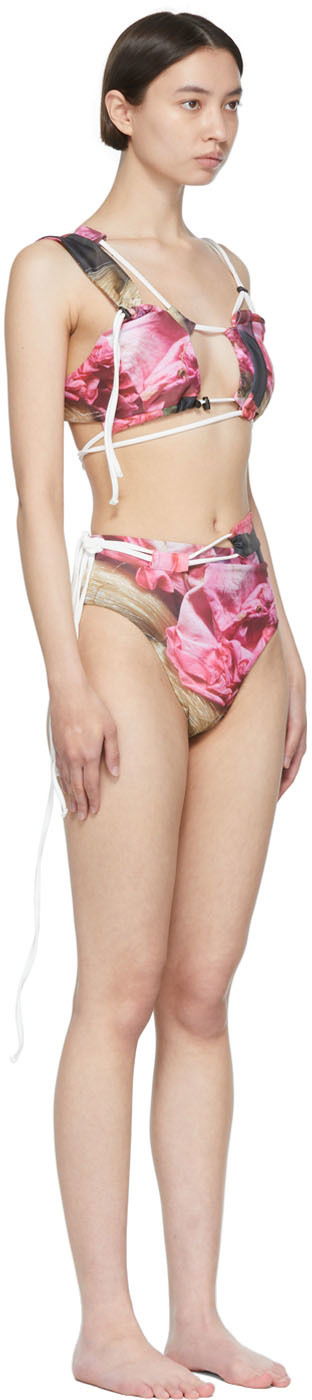 Badkläder Ottolinger Ottolinger Laced Bikini Rosa | 300102/300202, 1