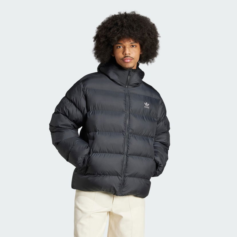 Pufferjacka adidas Performance Tonal Hooded Puffer Jacket Svart | IY3396