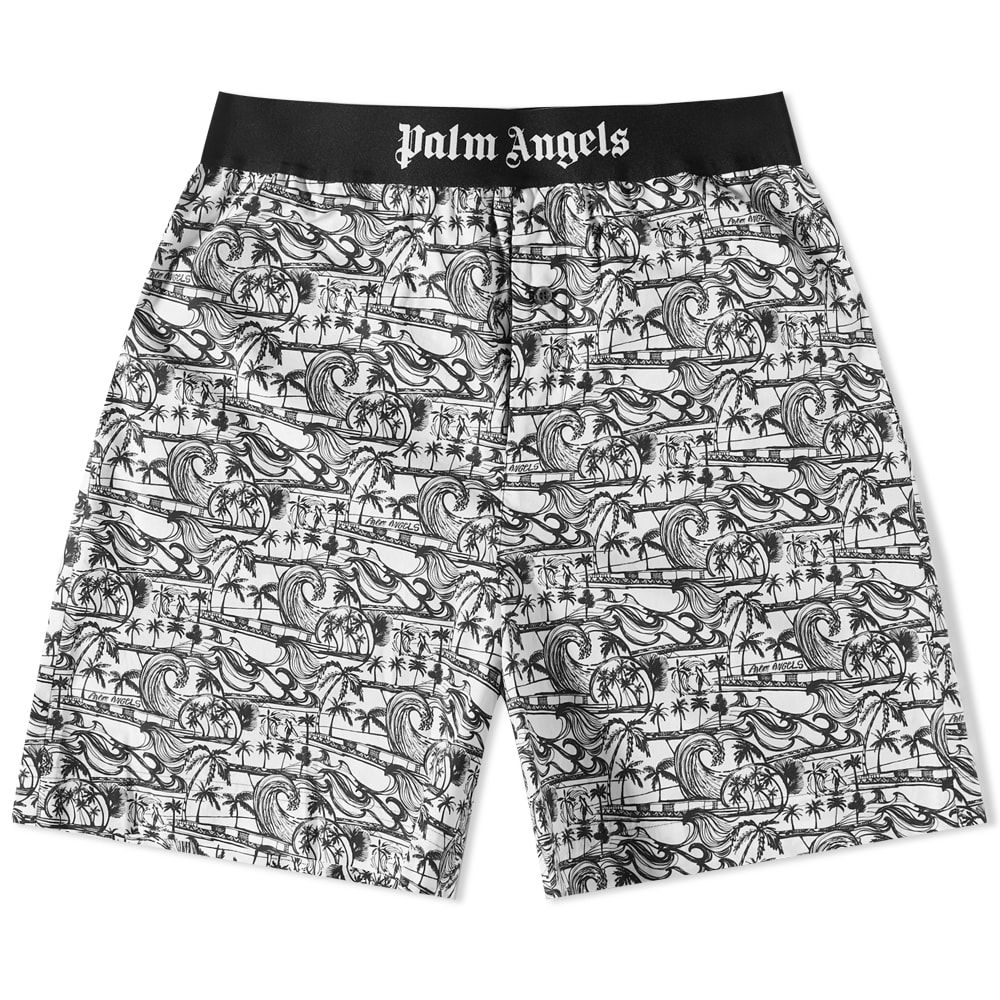 Shorts Palm Angels Waves Easy Short Flerfärgad | PMCB044S23FAB0040110, 0