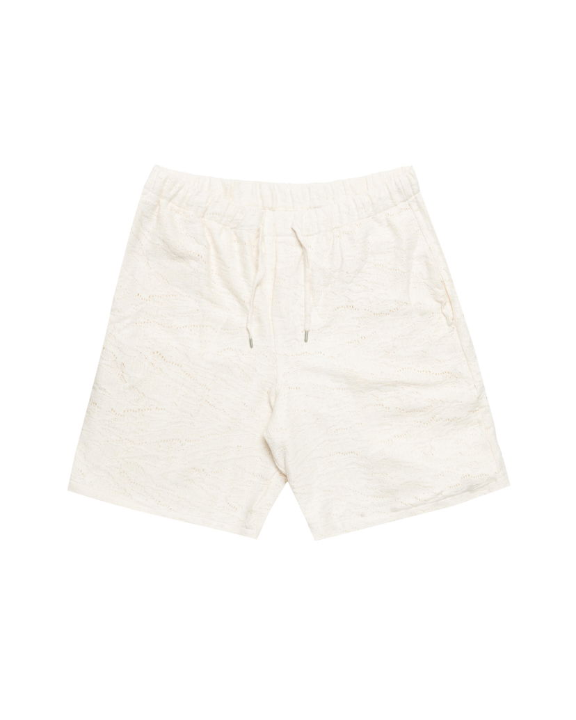 Shorts Arte Antwerp Arte Antwerp Crochet Shorts Vit | SS25-234SHO