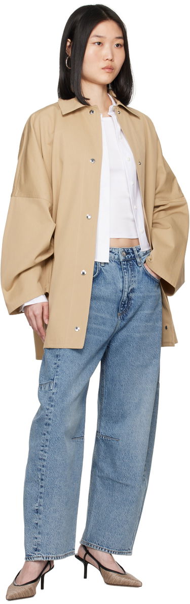 Skjorta rag & bone Rag & Bone Martha Cropped Shirt Vit | WAW24PA0024602, 3