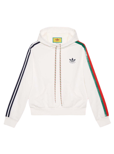 Sweatshirt Gucci adidas x Cotton Hoodie Beige | 692107 XJEKP 9275
