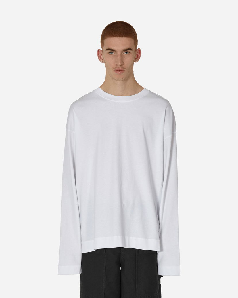 T-shirt Dries Van Noten Oversized T-Shirt Vit | 241-021119-8603 001