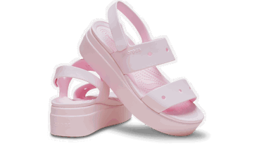 Sneakers och skor Crocs Brooklyn Low Wedge Sandals Rosa | 210676-6ZW, 1