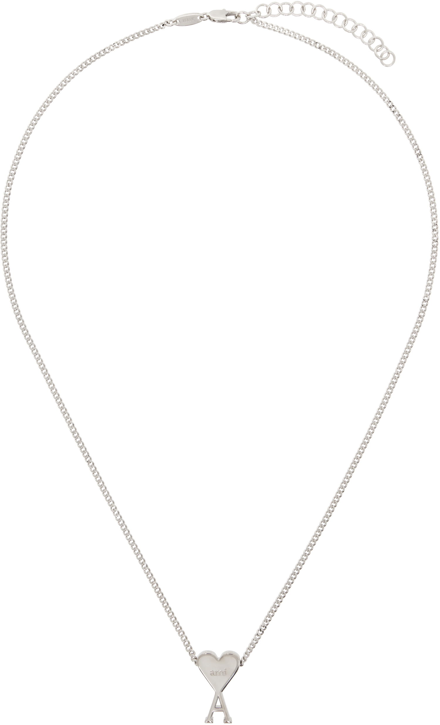 Halsband AMI Pendant Necklace With Chain Metallisk | UJW923.361, 0