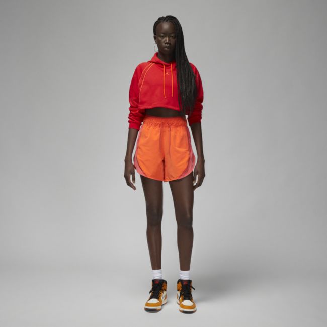 Sweatshirt Jordan Sport Cropped Sweatshirt Röd | DQ4390-612, 1