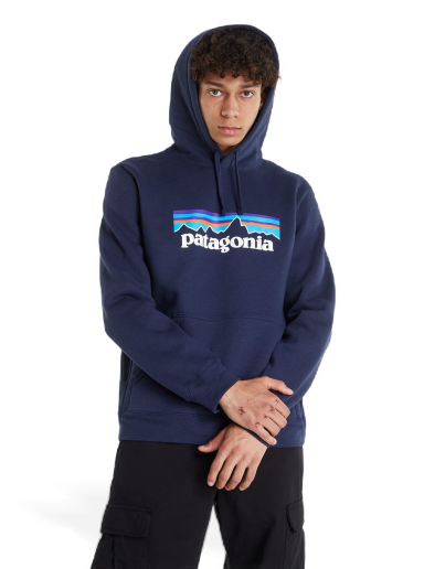 Sweatshirt Patagonia Logo Uprisal Hoody Mörkblå | 39622