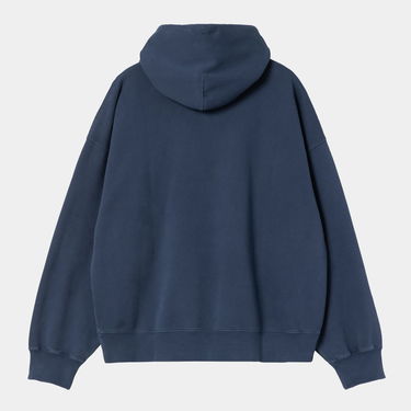 Sweatshirt Carhartt WIP Hooded Benton Sweatshirt Jupiter garment dyed Mörkblå | I034589_78, 1